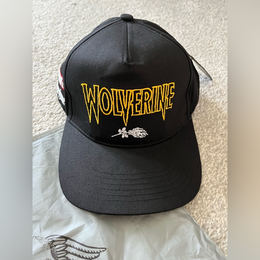 NWT Civil Regime Wolverine Marvel Collab Black Baseball Hat with Bag - Picture 3 of 10